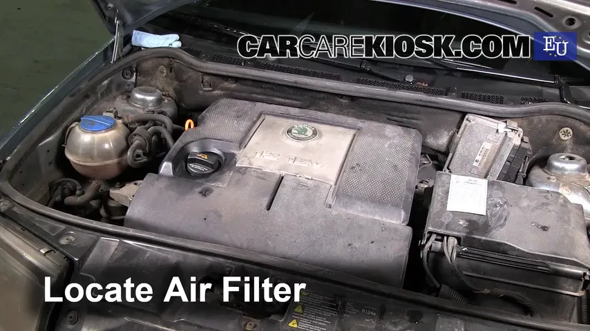 2004 Skoda Fabia Ten 1.2L 3 Cyl. Air Filter (Engine)